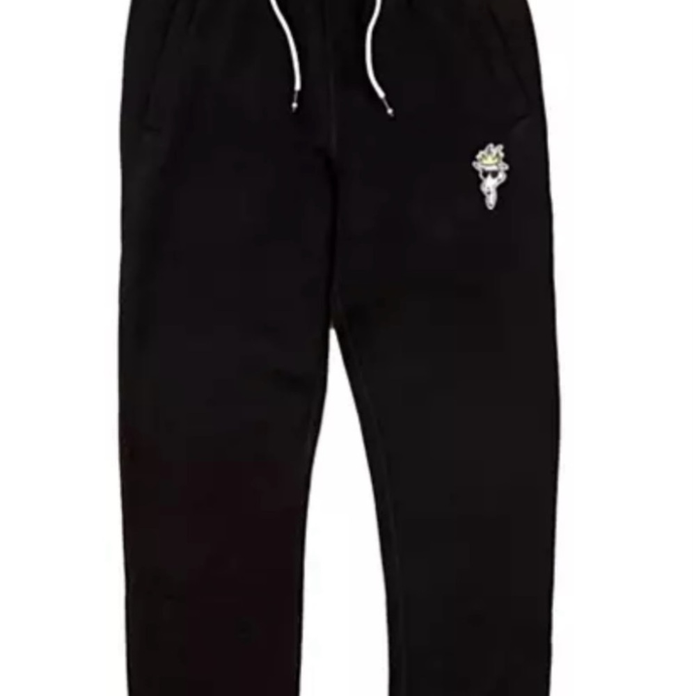 GOAT Mens Black Jogger Sweatpants